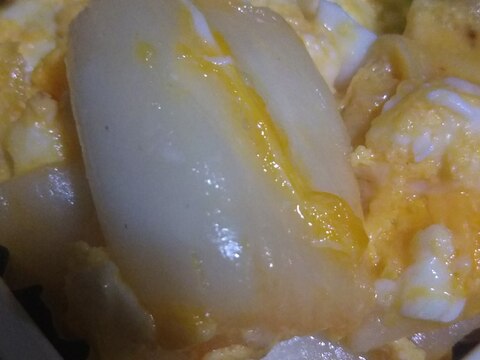 白菜キムチの卵とじ(о´∀`о)